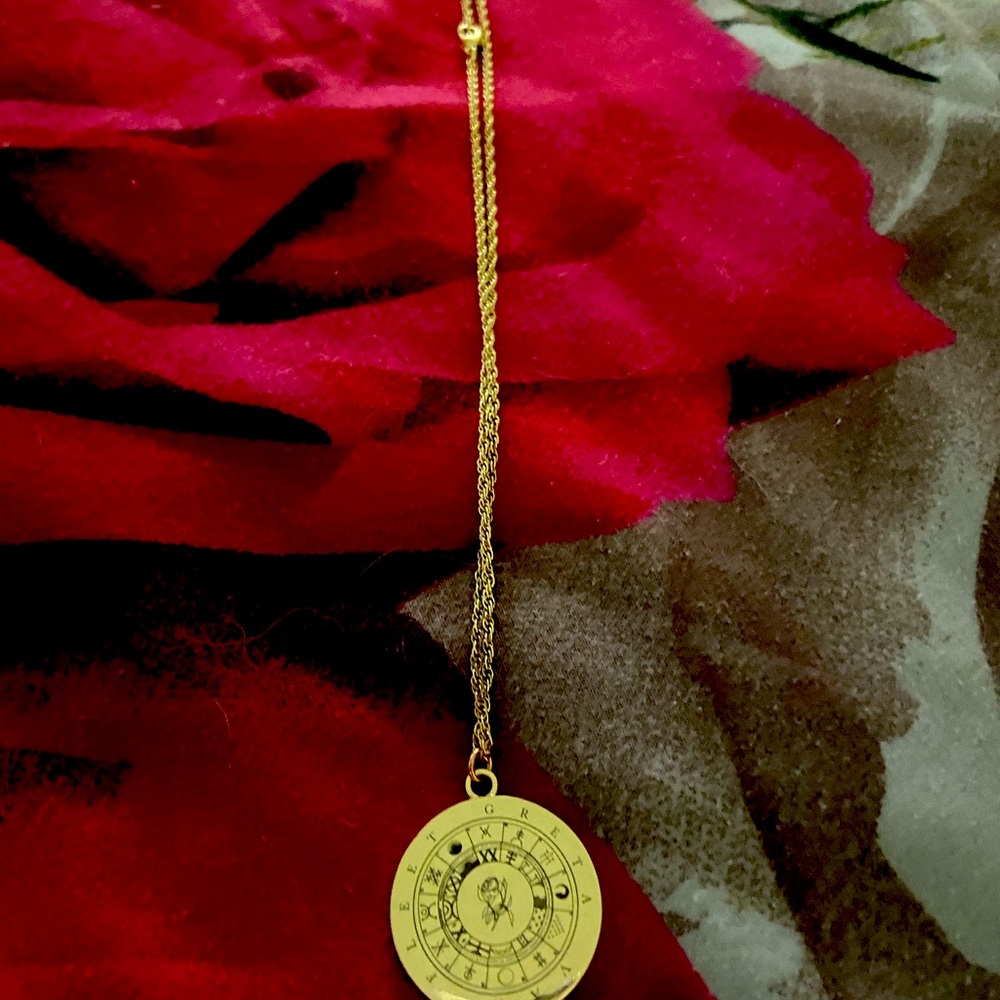 Greta Van Fleet Weight of Dreams Gold Necklace